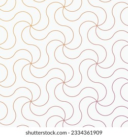 Abstract linear triaxle on hexagon, repeating thin line abstract flower. pattern is clean for fabric, printing, wallpaper. Pattern is on swatches panel