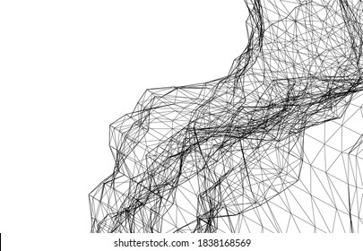 abstract linear wave geometric background