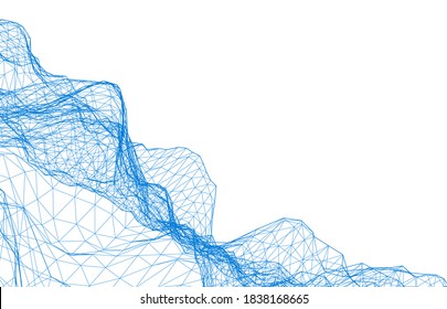 abstract linear wave geometric background