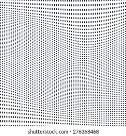 Abstract lined background, optical illusion style. Chaotic lines creating geometric pattern with visual effects.