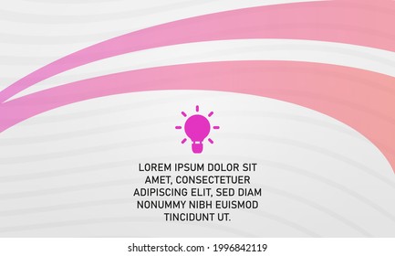 Abstract Lined Business Presentation Background With Curves