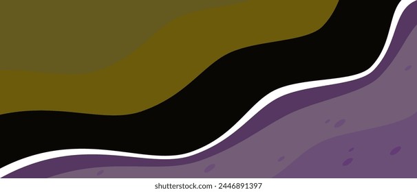 Abstract lined gradient mesh background in bright rainbow colors. Colorful smooth banner template. Easy editable soft colored vector illustration in EPS10 without transparency.