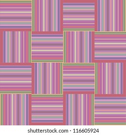 Abstract lined pattern seamless. Square tiles background. Elegant violet wallpaper.