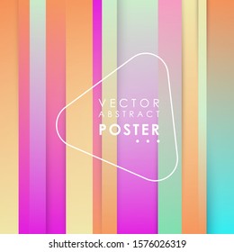 Abstract lined tech background. Futuristic light interface. Vector illustration with transparent geometric shapes