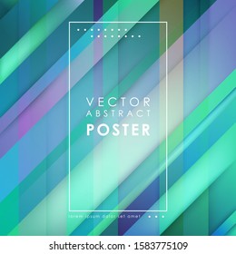 Abstract lined tech background. Futuristic light interface. Vector illustration with transparent geometric shapes