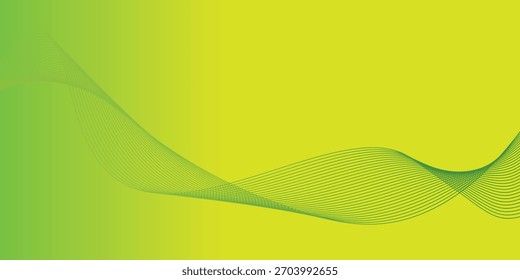  Abstract Lines 1 - Green