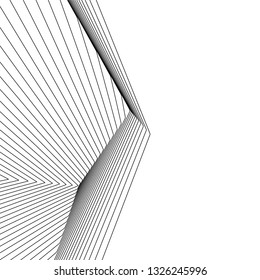 abstract lines, 3d architecture