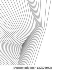 abstract lines, 3d architecture