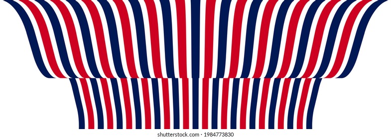 Abstract lines in 3D dimensional perspective abstract vector background, cool funky design layout, 70s retro template.