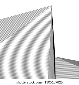 abstract lines, architecture background