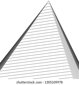 abstract lines, architecture background