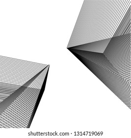 abstract lines, architecture background