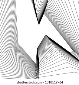 abstract lines, architecture background