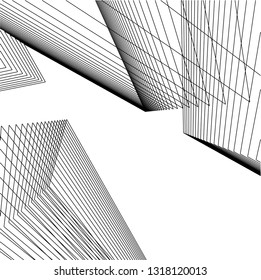 abstract lines, architecture background