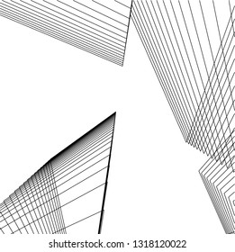 abstract lines, architecture background