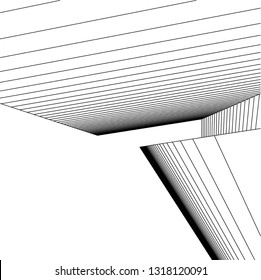abstract lines, architecture background