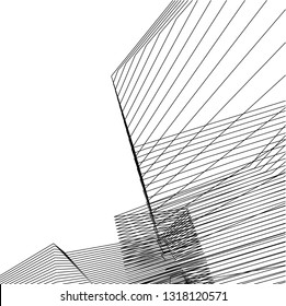 abstract lines, architecture background