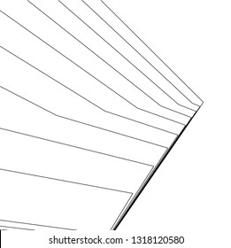 abstract lines, architecture background