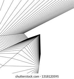 abstract lines, architecture background