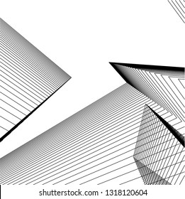 abstract lines, architecture background