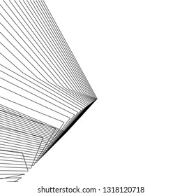 abstract lines, architecture background