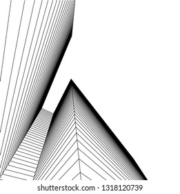 abstract lines, architecture background