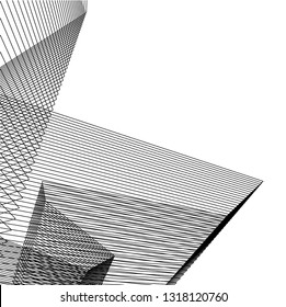 abstract lines, architecture background