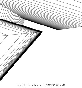 abstract lines, architecture background