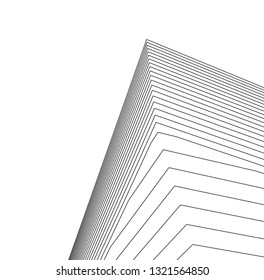 abstract lines, architecture background