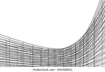 abstract lines architecture design background 