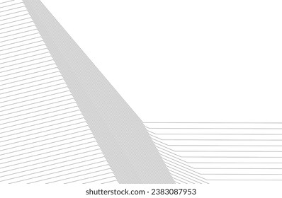 Abstract lines. Architecture geometric background.