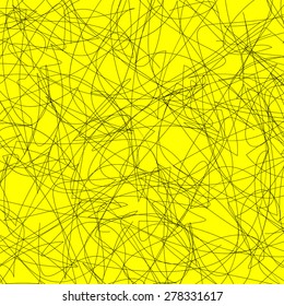 Abstract lines artistic background, pattern. Editable vector