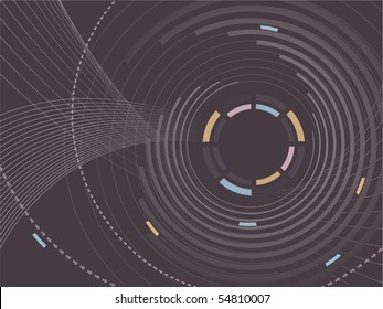 Abstract Lines Background