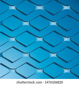 Abstract Lines Background. 3D Modern Wallpaper. Vector illustration EPS10