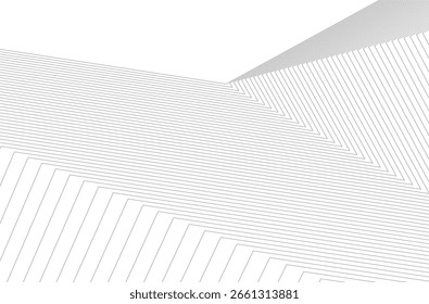 Abstract lines background 3d rendering