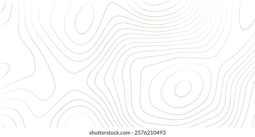 Abstract lines background. Contour maps. Topo contour map on white background. Abstract background with waves Geographic mountain relief.