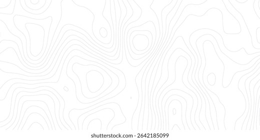 Abstract lines background. Contour maps. Topo contour map on white background. Abstract background with waves Geographic mountain relief.