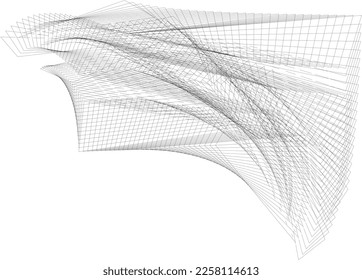 abstract lines background, creative geometric dynamic pattern, vector modern design texture