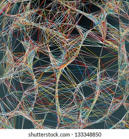 Abstract Lines Background. EPS 8 vector file included