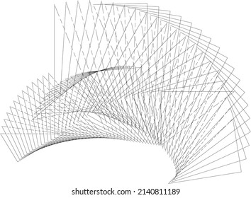 Abstract lines background, geometric dynamic pattern, vector modern design texture.