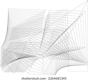 abstract lines background, geometric dynamic pattern, vector modern design texture