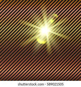 The abstract lines background with sun rays