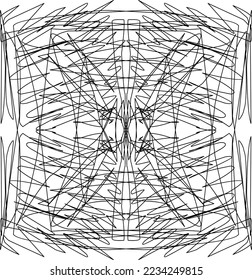 abstract lines for background vector
