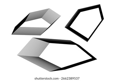 Abstract lines background vector drawing