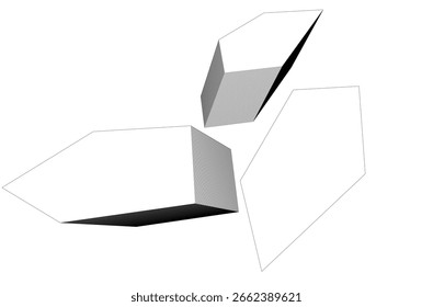 Abstrakte Linien Hintergrund Vektorgrafik