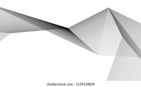 abstract lines background vector illustration