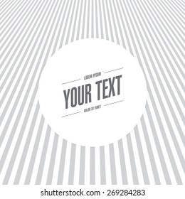 Abstract lines background wallpaper with minimal round text box design 
Eps 10 stock vector illustration 