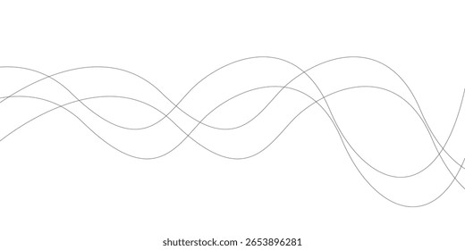 abstract lines background Abstract wave pattern with multiple curved lines	