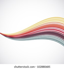 Abstract Lines Background.vector illustration.