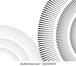 Abstract lines black white design element on white background of angle waves. Vector Illustration eps 10 for grunge elegant business card, print brochure, flyer, banners, cover book, label, fabric